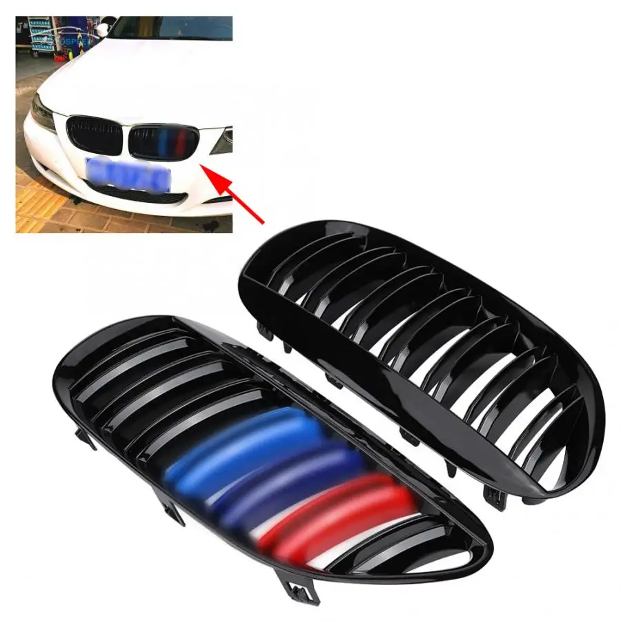 Решетка переднего бампера ДЛЯ E63 E64 645Ci 650Ci 650i M6 Coupe/КАБРИОЛЕТ 2005-2010 гриль сетка-занавес решетка