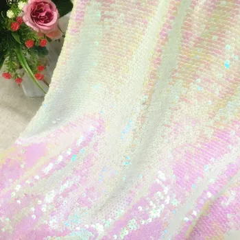 

1 Yard Fish scales Sequins lace fabric Magic Color Mesh Fabric Costume Fabrics, photography backdrop, Prop, 91*130cm