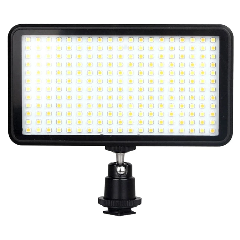 Top Led 228 Continuous On Camera Led Panel Light, Portable Dimmable Camera Camcorder Led Panel Video Lighting For Dslr Camera