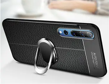 

RedKoi Xiaomi Mi 10 Pro Case Ring Kickstand Cover Mi 10 Leather Case Protective Case for Mi 10 Pro Mi 10
