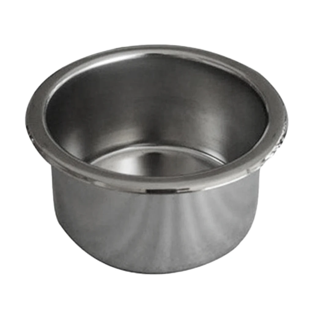 316 Stainless Steel Drop-in Drink Cup Holder For Marine Boat Car Universal