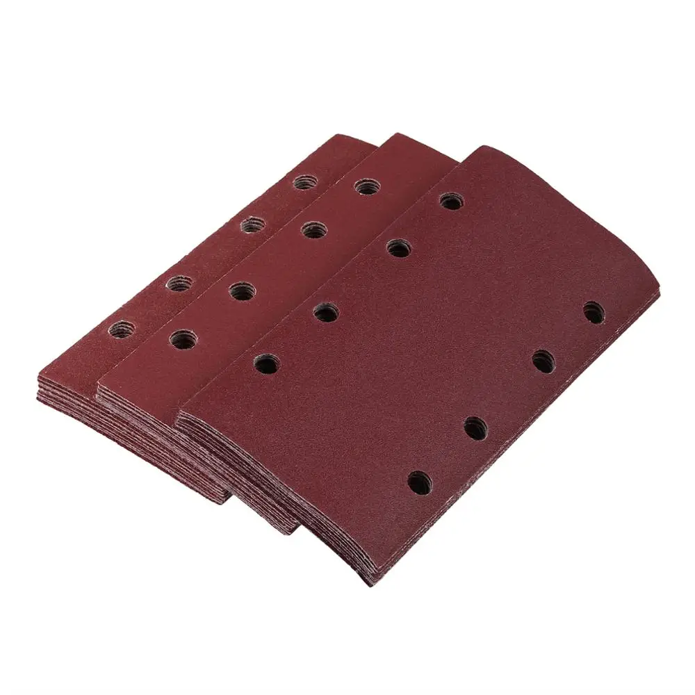 Proster 30 шт. для 1/3 перфорированных Шлифовальных Листов 93x190 мм наждачные Бумажные