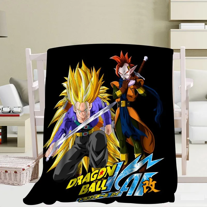 Аниме Dragon ball z одеяло s Путешествия Диван коралловый флис тканевые одеяла мягкие пользовательские Фланелевые Одеяло для дивана/постельное покрывало