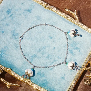 

Fashion women's popular creative flower modeling bracelet Valentine's Day birthday party gift jewelry wholesale