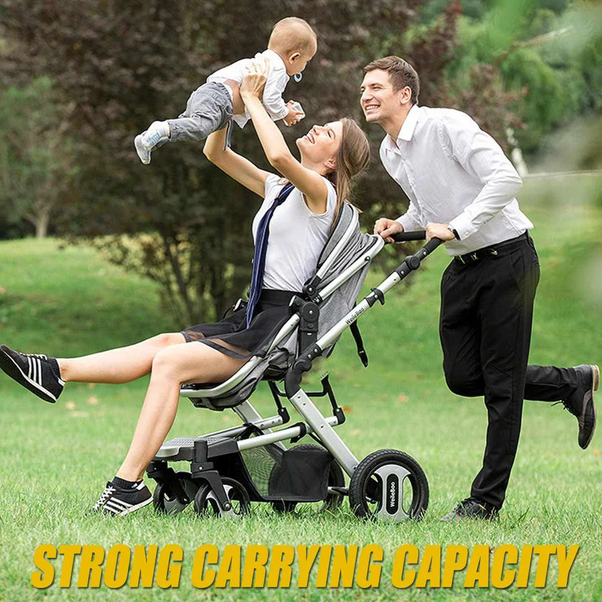Многофункциональная детская коляска 3 в 1 с высоким пейзажем, складная Коляска серого/Красного/синего цвета, детская коляска для новорожденных