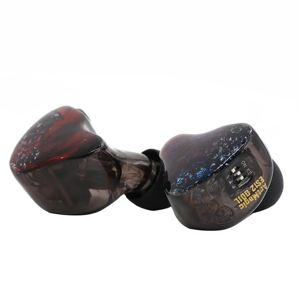 BGVP ArtMagic ES12 4EST 8BA Electrostatic Balanced Armatures Hybrid Hifi Music Moniotor In Ear Audiophiles Musician Earphone