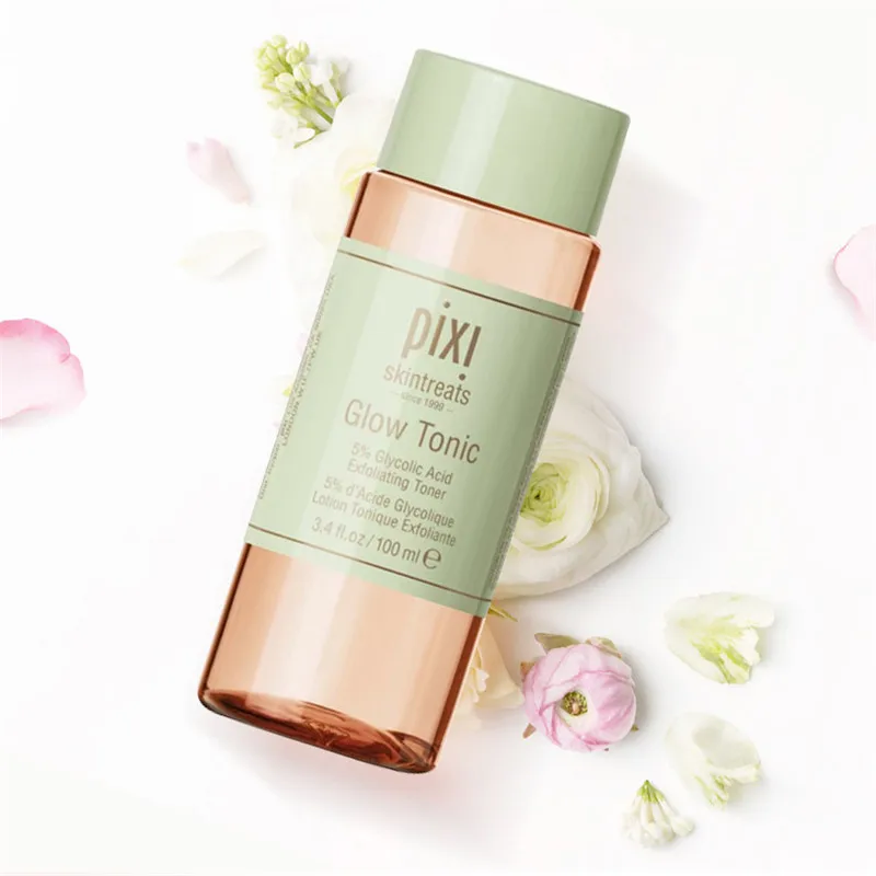 

Pixi 100ML 5% Glycolic Acid Glow Tonic Moisturizing Oil-controlling Essence Toner Base Makeup Toner Is Suitable for Dry and Oily