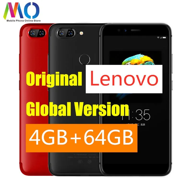Оригинал Lenovo S5 K520 телефон Глобальная версия смартфона Android мобильный 4G 64G 13MP