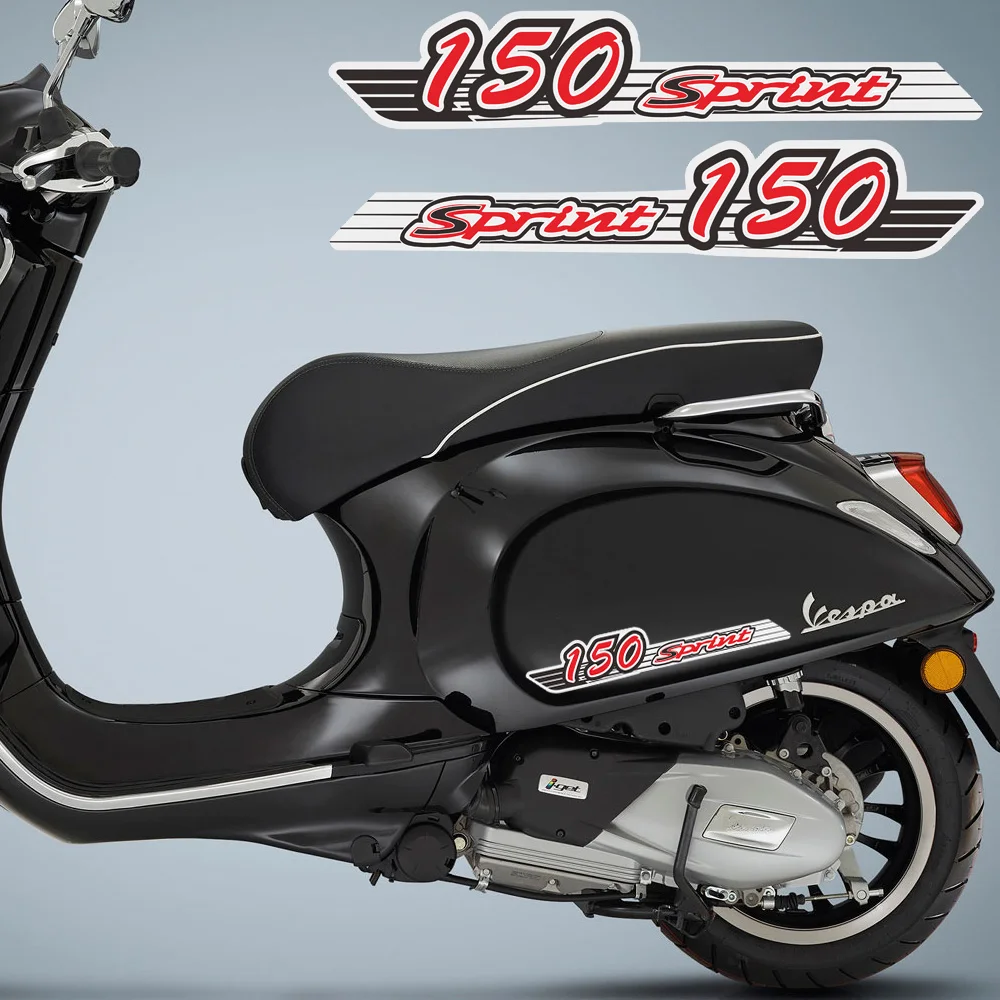 

Motorcycle 150 Body Shell Decal Sticker Emblem For PIAGGIO VESPA Sprint150 Sprint 150 Moto Sticker Paster Film 2018 2019