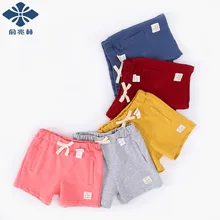 Yuzhaolin/Детские повседневные шорты; летние тонкие спортивные штаны; верхняя одежда; брюки для девочек и мальчиков; укороченные брюки; термо-пляжный стиль