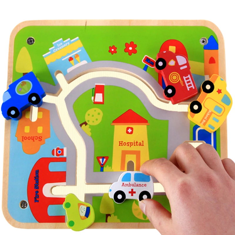 

Yaldut Israelit Education Wall Game clock block for children Monterssori toy