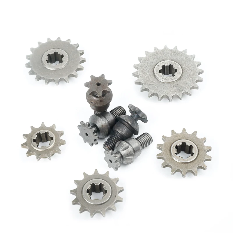 Motorcycle Front Gear Box Sprocket 25H T8F 11 14 17 20T 20 Tooth Pinion For 47cc 49cc Minimoto Mini Dirt Pit Bike Moped Scooter engine sprocket motorcycle gear box parts