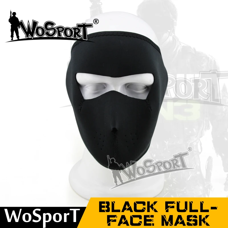 WOSPORT новая тактическая полумаска с защитой лица|Уличные инструменты| |