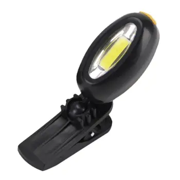 

3 modes COB LED Headlamp Cap Light 360 Degree Rotatable Clip-on Hat Light Cap Lamp Hands Free FDH
