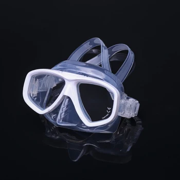 

Diving Mask Scuba Silicone Diving Goggles Snorkel Mask Underwater Anti Fog Snorkeling Diving Mask With Anti-Skid Ring Snorkel