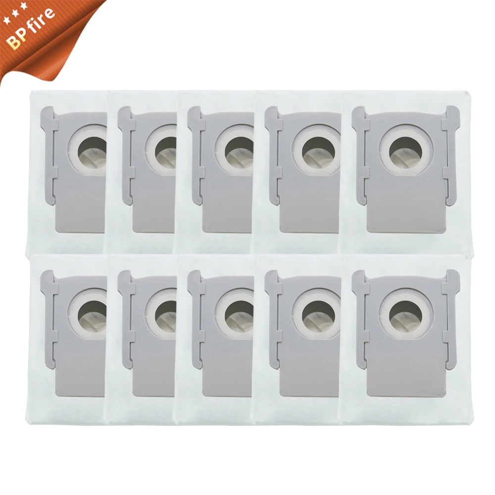 

10 Pcs For Irobot Roomba I7 I7+ Plus E5 E6 Robot Vacuum Cleaner Dust Bag Filter Bags Robotic Vacuum Cleaner Bag Parts
