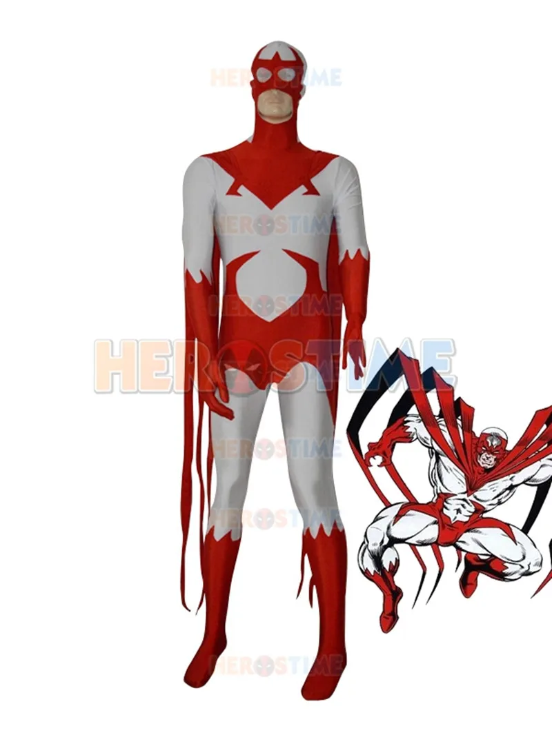 Free shipping Hawk Hank Hall DC Comics Male Superhero Costume halloween Superhero zentai bodysuit