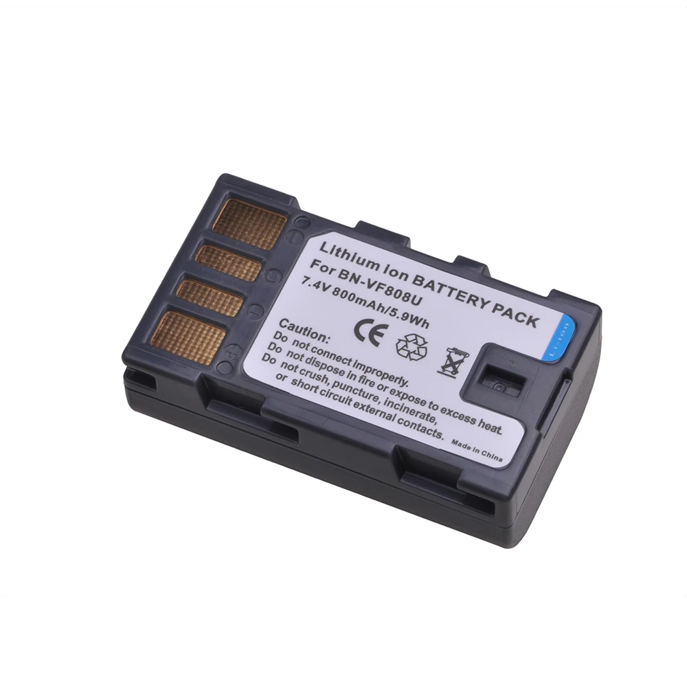 Новый BN VF808 VF808U Аккумулятор для JVC VF823 VF823U VF815 GZ HD7 MG575 MG555 GR D750 D760 D740 MG255.|Цифровые