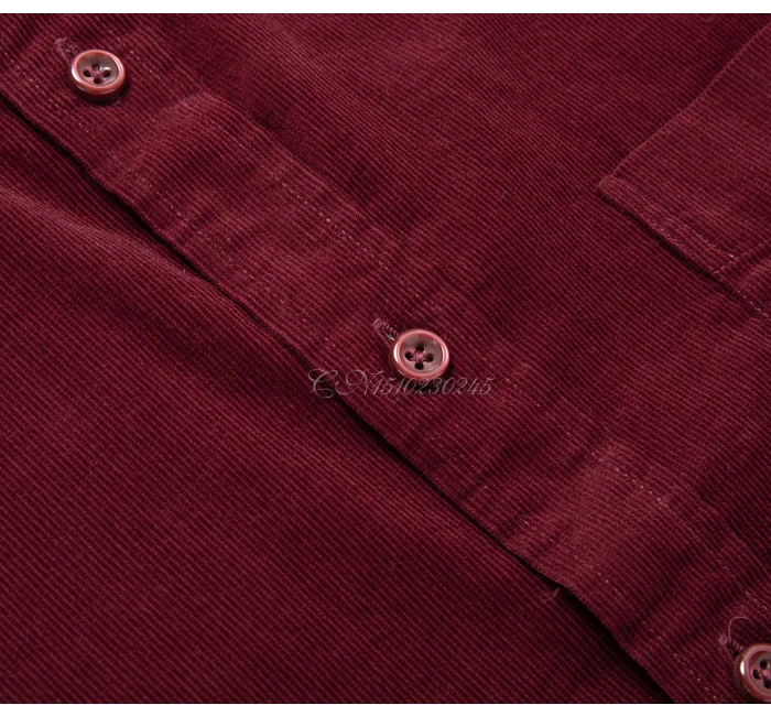 7 цветов, Мужская Вельветовая рубашка с длинным рукавом, деловая модная повседневная Свободная рубашка, Мужская брендовая одежда размера плюс 5XL 6XL 7XL 8XL 10XL