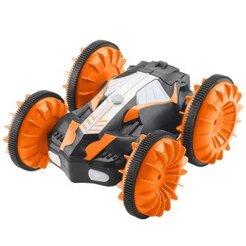 

2.4Ghz Remote Control Rc Car Waterproof Off Road Racing Climbing Rc Car Amphibious 4Wd Remote Control Toys Rc Cars,Orange