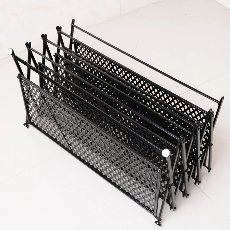 Железная Складная стойка для обуви креативная многоярусная Простая Современная