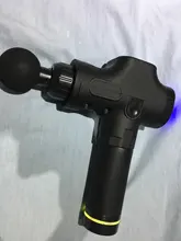 Pantalla LCD masaje arma profundo masajeador muscular dolor muscular cuerpo masaje de cuello ejercicio de relajación adelgazar la alivio del dolor