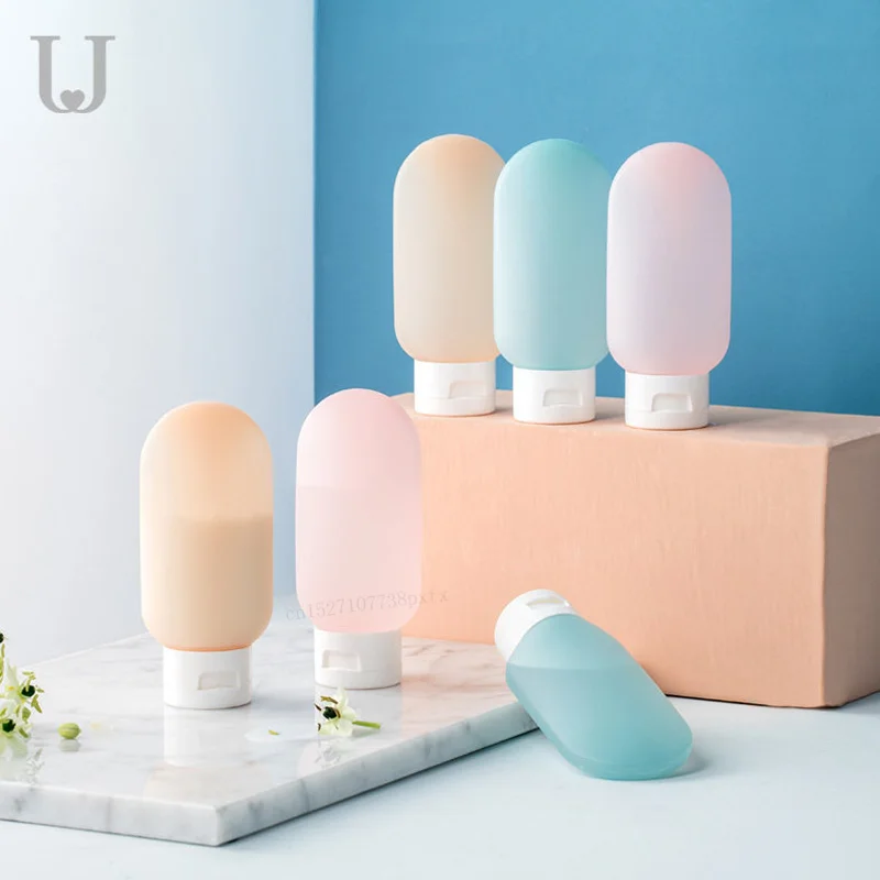 2019New Xiaomi Mijia JJ силиконовые для путешествий Набор бутылочек портативный удобный для кожи полезный, безопасный 60 мл для семейного путешествия