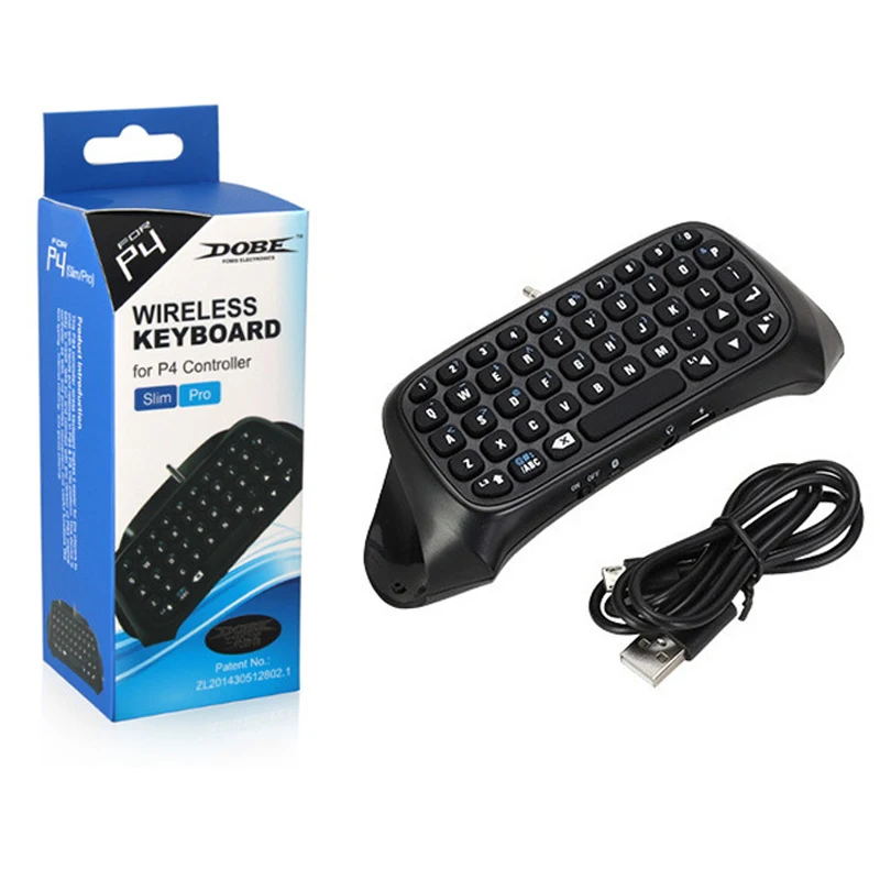 Tastiera Senza Fili Di Bluetooth Tastiera Chat Di Gioco Pad Messaggio Mini Tastiera Per Play Station 4 Per Ps4 Bluetooth Controller Di Trasporto Liber