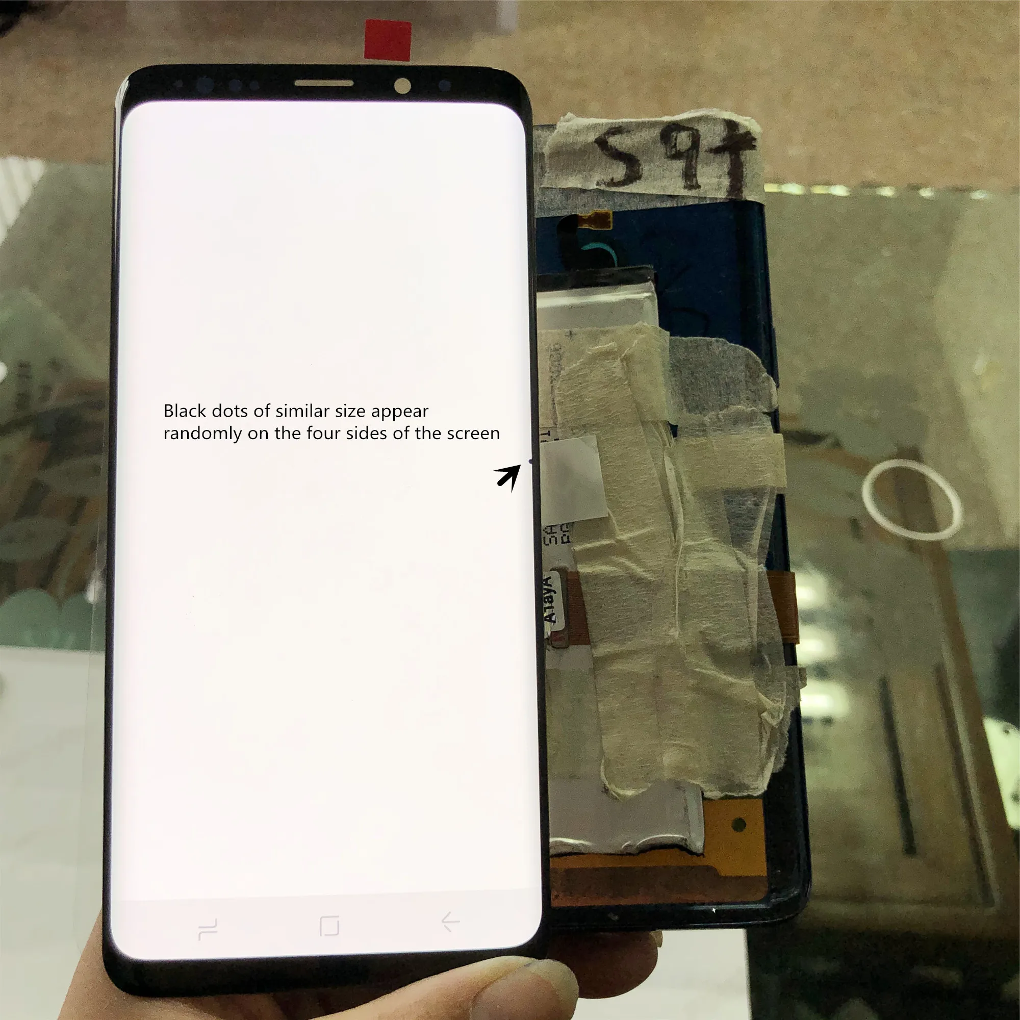 Оригинальный ЖК-монитор для Samsung Galaxy S9 Plus сенсорный экран дигитайзер компонент
