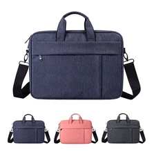 Сумка для ноутбука 13,3 14 15,6 дюймов, водонепроницаемая сумка для ноутбука, рукав для Macbook Air Pro 13 15, сумка через плечо для компьютера, портфель