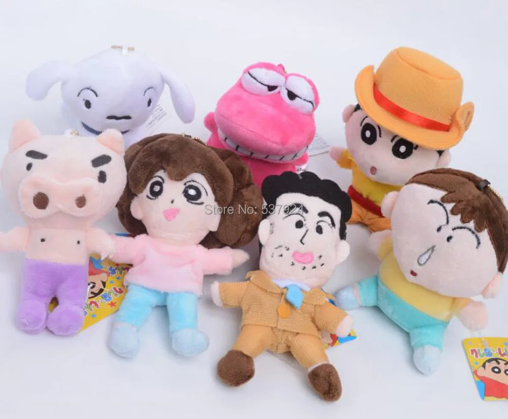 20 шт. Crayon Shin-CHAN " 12 см Брелок-плюшевая кукла кулон