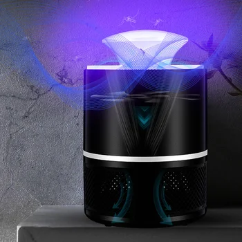 

1PC Mosquito Killer USB Chargeable Eco-friendly LED Noiseless Fly Trap for Restaurant