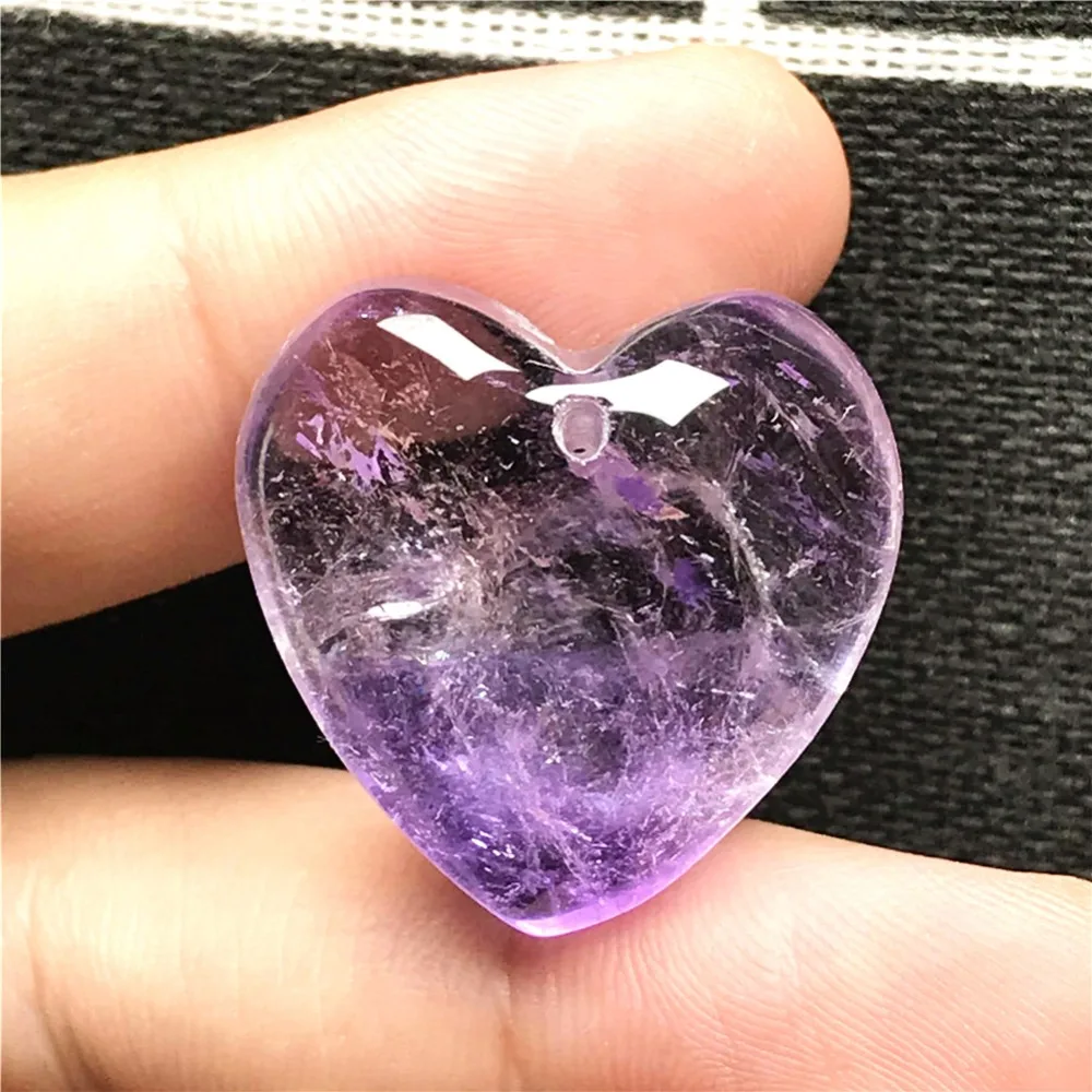Heart Amethyst Pendant (76)