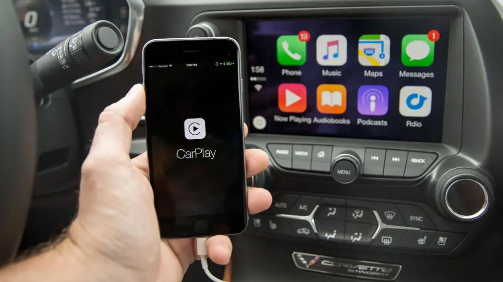Встроенный CarPlay и Android Auto подходит только для автомобильного мультимедийного