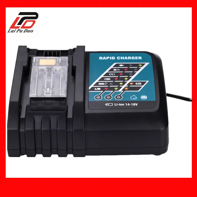 Зарядное устройство литий ионного аккумулятора для Makita BL1415 BL1815 BH1220 BH1222C BH1420 BL1430