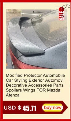 Декоративные модифицированные аксессуары, внешние защитные аксессуары, задний диффузор, передние губы, тюнинг, автомобильные бамперы для Mazda Atenza