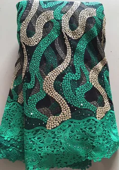 

New Design Nigerian Lace Fabric African Lace Fabrics High Quality tulle net French Net Lace Fabric For Wedding ALL2920