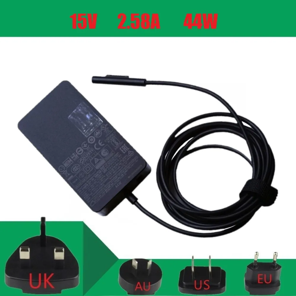 15V 2.58A for Microsoft NEW Surface Pro56 Laptop Power Adapter 1800 1796 44W Charger | Компьютеры и офис