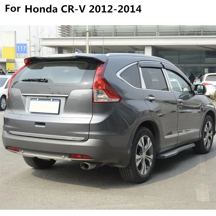 Для Honda CRV CR-V 2012 2013 заднего стекла заднего вида козырек против дождя на зеркало заднего вида щит солнцезащитный козырек на зеркало ABS хром