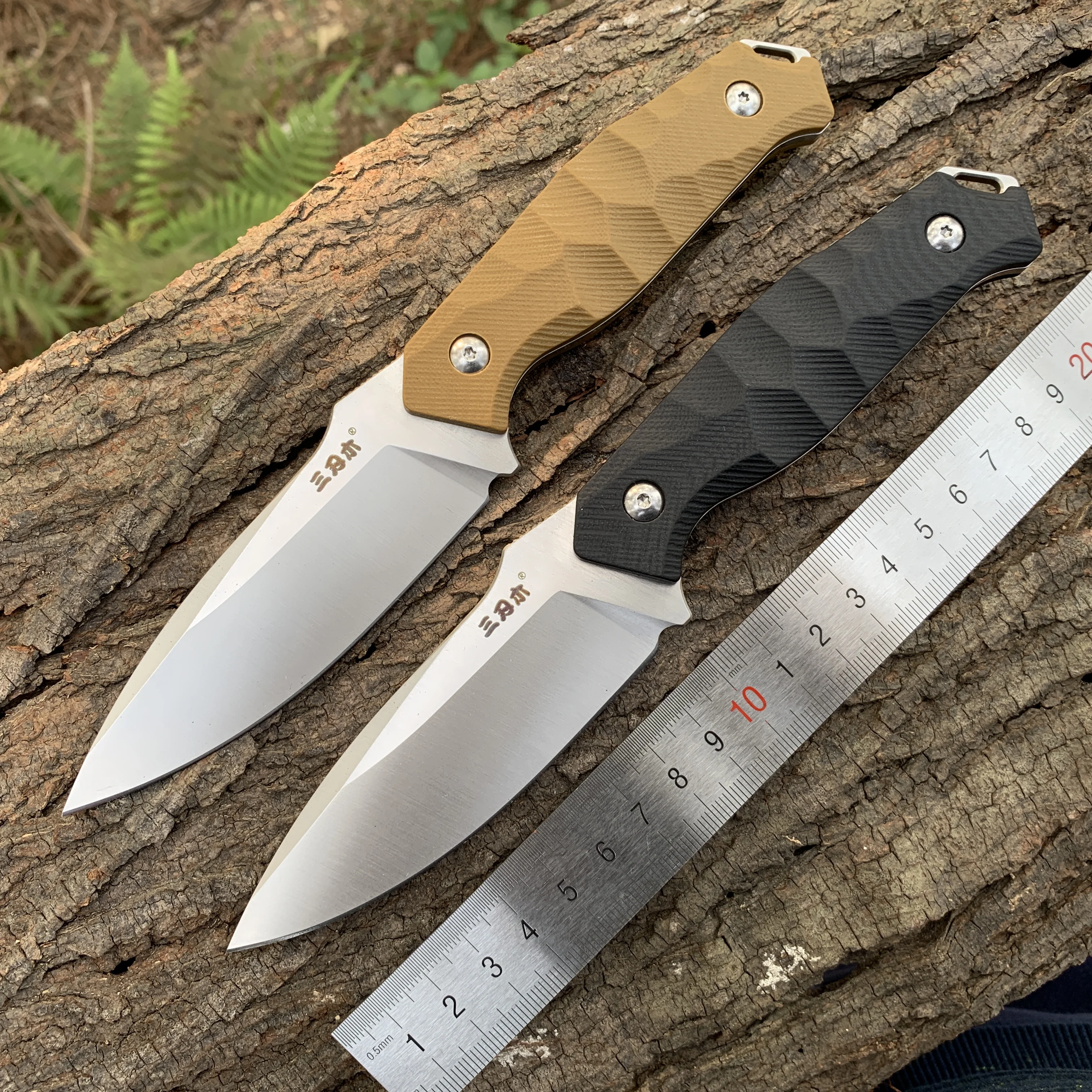 SANRENMUCouteaulameS718Partnerscouteaudroitlame12c27campingen