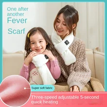 

Winter Cold Protection, Warm Neck, Warm Palace, Washable Smart Heating Scarf, Hot Compress, USB Charging Box