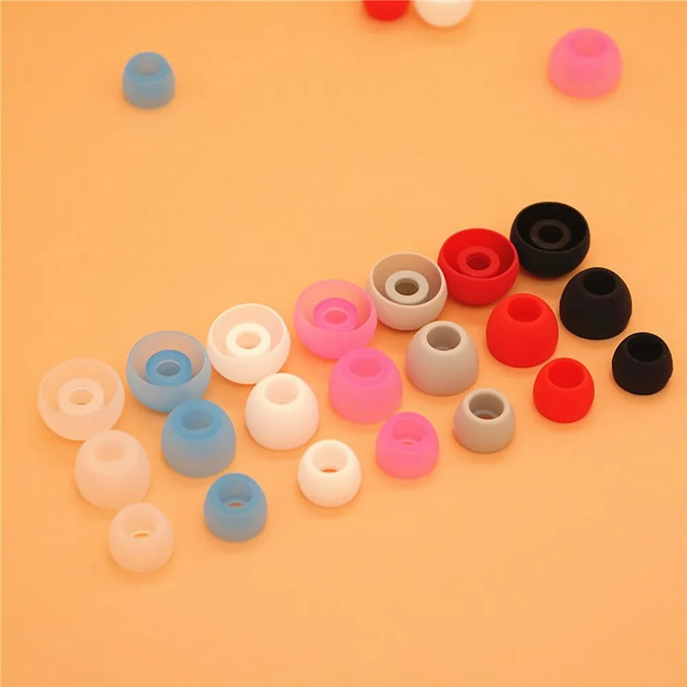

4.5mm In-ear Bowl Type Silicone Earphones Ear Caps Soft Headphone Cover Silicone Earplugs Headset Cover