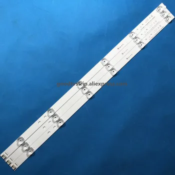 

3pcs/set 6LED(6V) LED strip replacemt for LG 32MB25V LGIT A B innotek DRT 3.0 32 A B 6916l-1974A 1975A 6916L-1703A 1704A -2101A