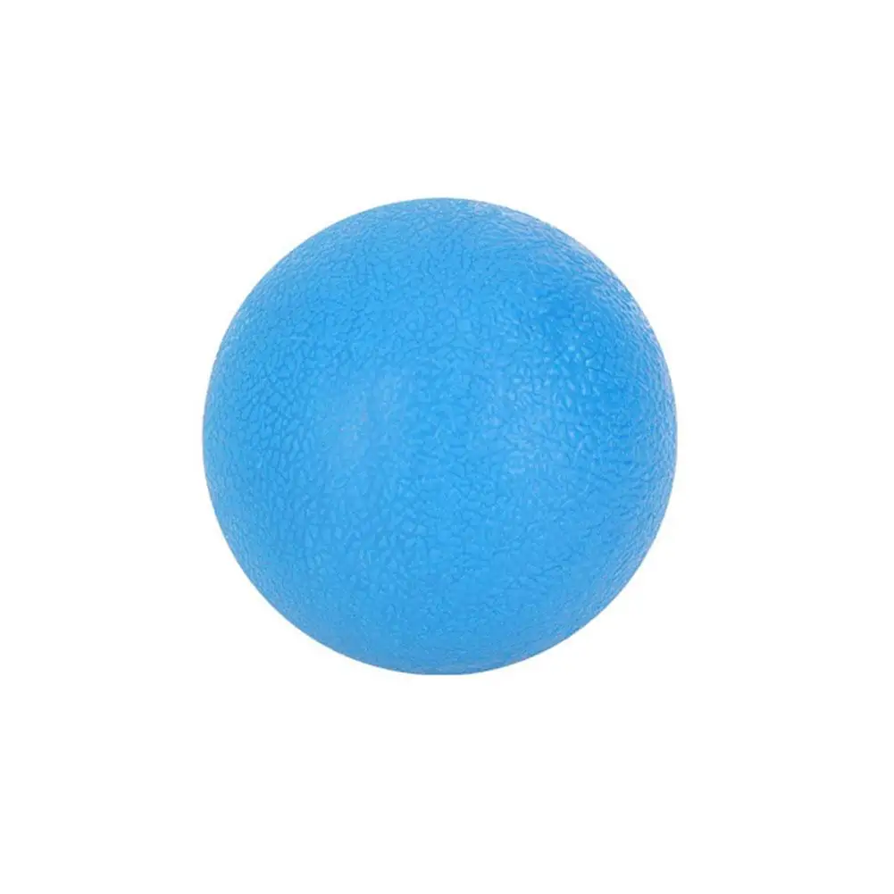 Йога Массаж фасции массажер роликовый мяч для спины плеча шеи и талии ноги мышцы Релаксация и акупрессура пилатес мяч - Цвет: Blue