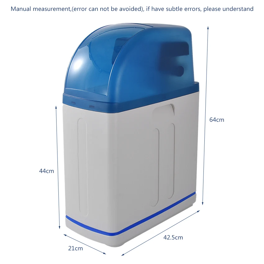 Шкаф смягчитель ионообменный домашний смягчитель воды удаляет масштаб против масштабирования очистки воды 8L тип времени+ drift смола