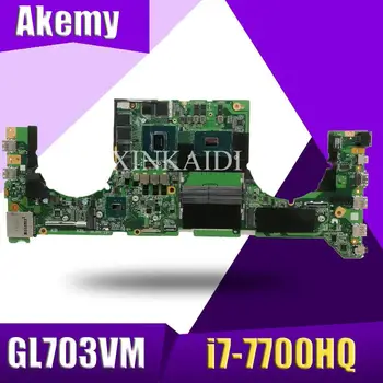 شراء GL703VM DA0BKNMBAB0 واط I7-7700HQ وحدة المعالجة المركزية ث N17E-G1-A1 وحدة معالجة الرسومات ل Asus GL703VM المحمول اللوحة الأم نظام اللوحة الرئيسية