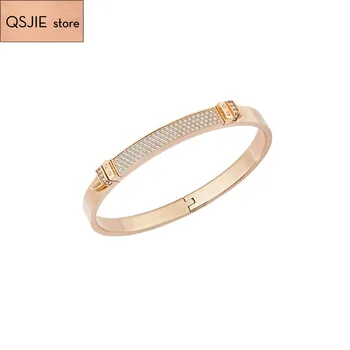 

QSJIE High quality SWA design gorgeous crystal women's Bracelet