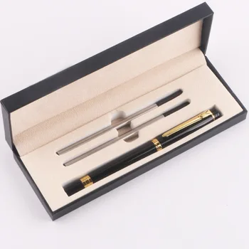

Luxury Metal Pen Set Gold Clip 0.7mm Writing Stationery with an Original Gift Box promotional gift set