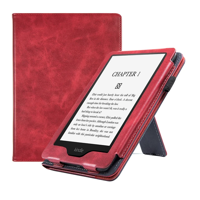 Funda para Kindle Paperwhite de 7ª generación, cubierta para Kindle  Paperwhite 3/2/1 (DP75SDI/EY21) con soporte para dormir/despertar/Tira de  mano inteligente - AliExpress