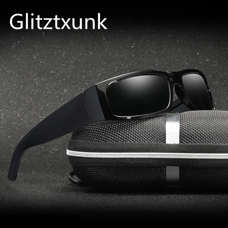 Брендовые поляризованные солнцезащитные очки Glitztxunk для мужчин и женщин модные